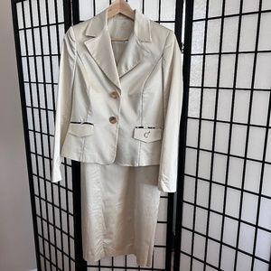 Cannella Made in Italy dress with jacket, size 46 EU